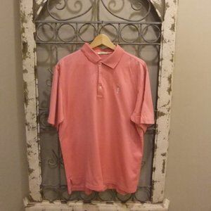 PETER MILLAR MENS S/S POLO SHIRT-LARGE